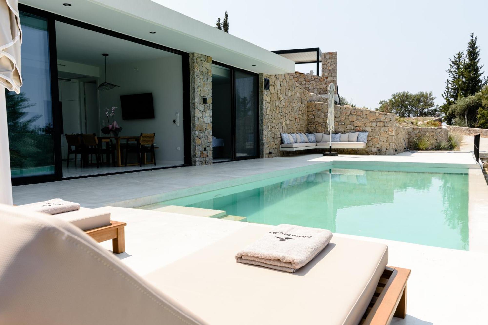 Mandevilla Hillside Luxury Villas Áyios Nikítas 外观 照片